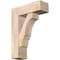 Ekena Millwork Balboa Block Smooth Bracket w/ Offset Brace, Douglas Fir, 7 1/2"W x 22"D x 30"H BKT0806X22X30BOA05SDF - alternate 1